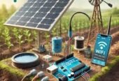 Kit d’irrigation solaire intelligent – ​​5 zones + capteurs d’humidité